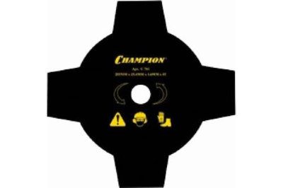 Нож для жесткой травы Champion 4/230/25,4 (тип А) (125R,235R,FS55,80,85,100,120,FR85,350,450)