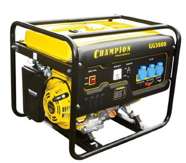 Бензогенератор Champion GG3800