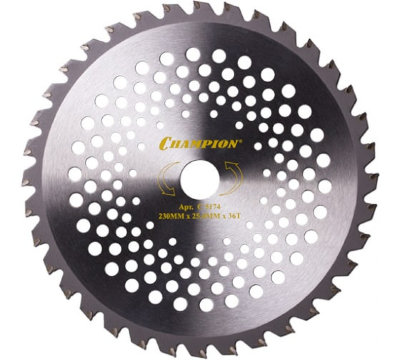 Нож с зубцами из твердого сплава Champion Dragon 36/230/25,4 (SRM-2305SI,SRM-2655SI)